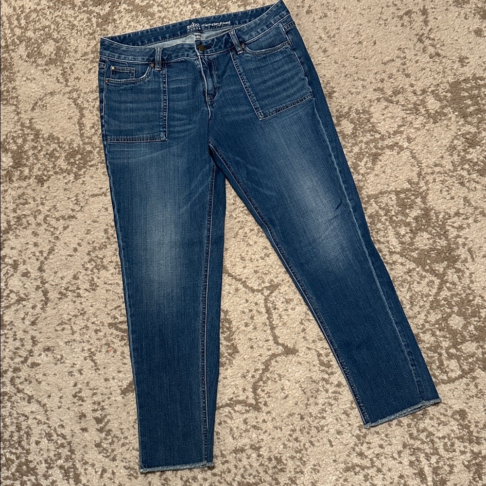 Soho New York & Company Relaxed Boyfriend Jeans